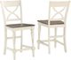 Winners Only® Torrance Gray/White Bar Stool-2