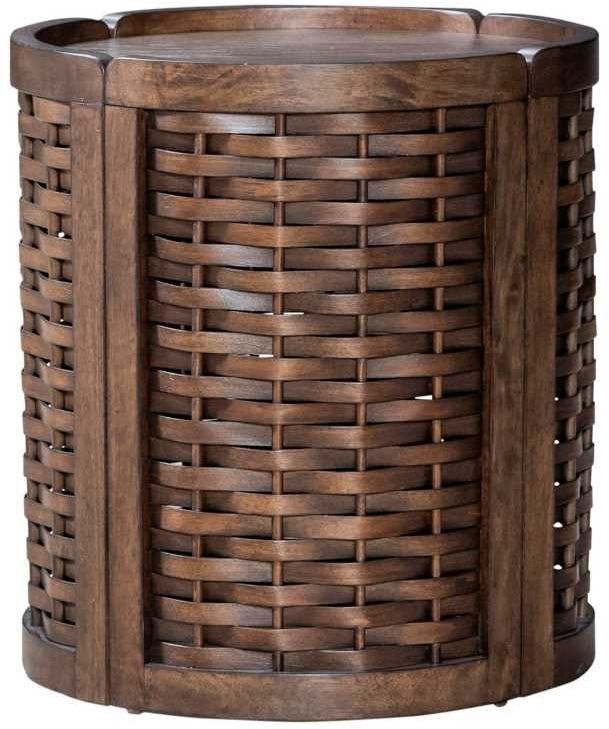 Liberty Furniture Warren Park Coffee Brown End Table-2