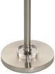 Stylecraft Brushed Nickel and Silver Glass Floor Lamp-3