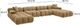 TOV Furniture Calliope 6-Piece Cafe Au Lait Modular U-Shape Sectional-2