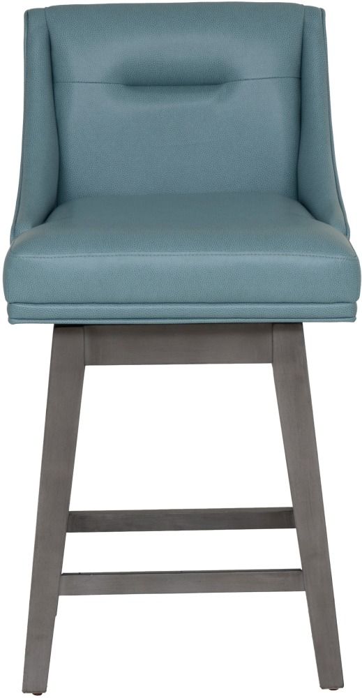 Powell® Beckett 2-Piece Gray/Light Blue Counter Stool Set-4