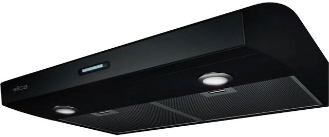 Elica Comfort Series Allasio 30" Black Under Cabinet Range Hood-0