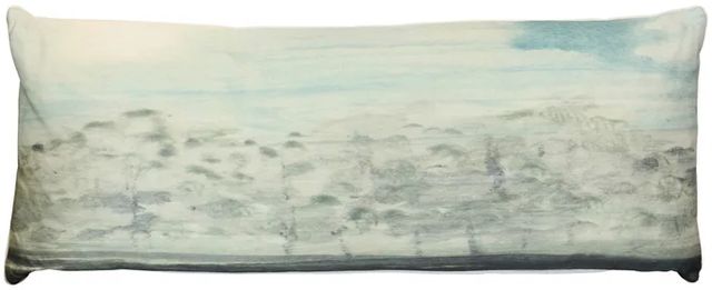 Stylecraft Tamara Day Gray/White Designer Lumbar Pillow-0
