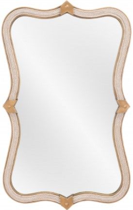 Zuo® Modern Hillegass Gold Mirror-0