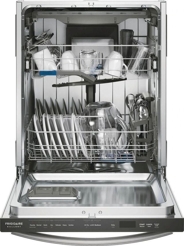 Frigidaire Gallery® 24" Smudge-Proof™ Stainless Steel Top Control Built-In Dishwasher-2