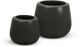 Le Present Belly Anthracite 19" Planter-1