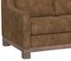 International Furniture Direct Samba Camel Brown Loveseat-3