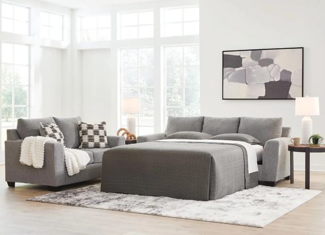 Benchcraft® Loreo Flint Queen Sofa Sleeper-1
