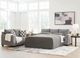Benchcraft® Loreo Flint Queen Sofa Sleeper-1