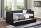 Mazin Furniture Adra Black Daybed With Trundle-3