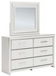 Signature Design by Ashley® Zuraleus White Dresser and Mirror-0