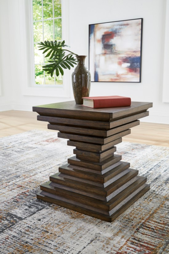 Signature Design by Ashley® Hannodream Brown End Table | Massey's