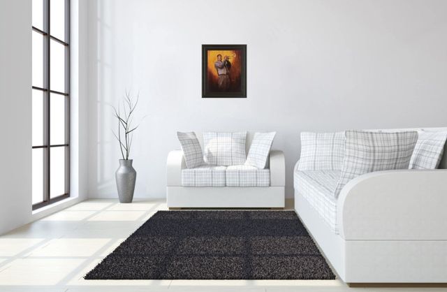 Classy Living Trumpet Player Wall Art-1
