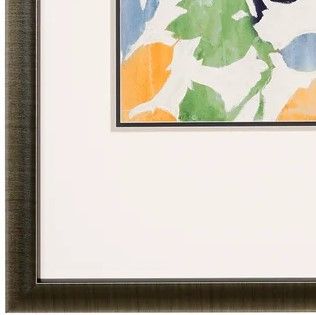 Stylecraft Falling Leaves IV Blue/Dark Blue/Green/Orange/White Wall Art-1