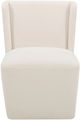 Moe's Home Collection Cormac Cream Rolling Dining Chair-1
