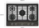 KitchenAid® 30" Black Ore Gas Cooktop with 5 Burners and Integrated Wok Grate-3
