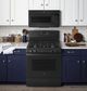 GE® 30" Black Freestanding Gas Range-1