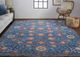 Feizy Beall Blue 5' x 8' Rug-5