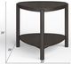 Magnussen Home® Hadleigh Black Coffee Bean Shaped Accent End Table-2