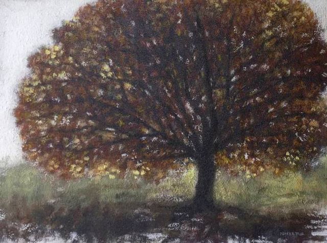 StyleCraft Norman Wyatt Jr Golden Branches Wall Art-1