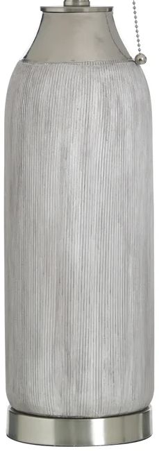 Stylecraft Plated Silver Table Lamp-3