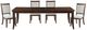 Homelegance® Claymont 5-Piece Beige/Cherry Dining Set-2