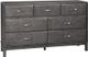 Signature Design by Ashley® Caitbrook 2-Piece Gray King Storage Bed Set-2