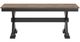 Signature Design by Ashley® Wildenauer Black/Brown Dining Bench-1