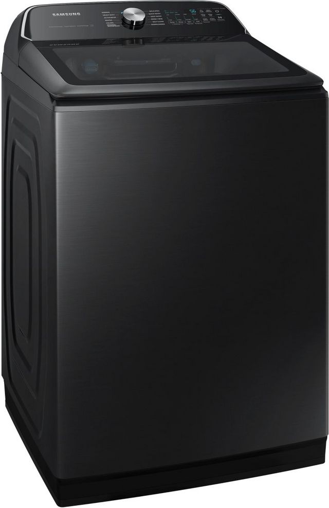 Samsung Brushed Black Laundry Pair-2