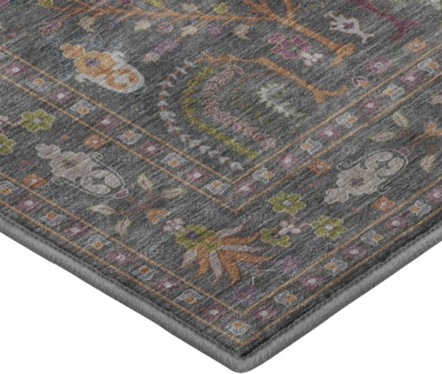 Dalyn™ Rug Company Hatay HY5 Gray 5'x8' Area Rug-1