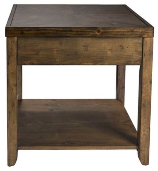 Liberty Furniture Mitchell Nutmeg End Table-3