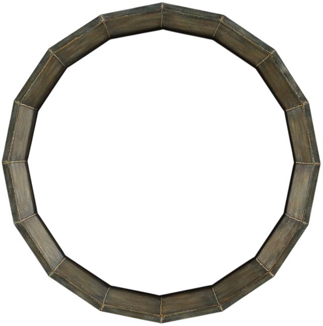 Uttermost® Neve Bronze Round Mirror-0