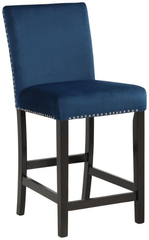 New Classic® Home Furnishings Celeste Blue Counter Chair Bob Mills
