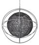 YHD Chrome 3-Light Orb Chandelier-2