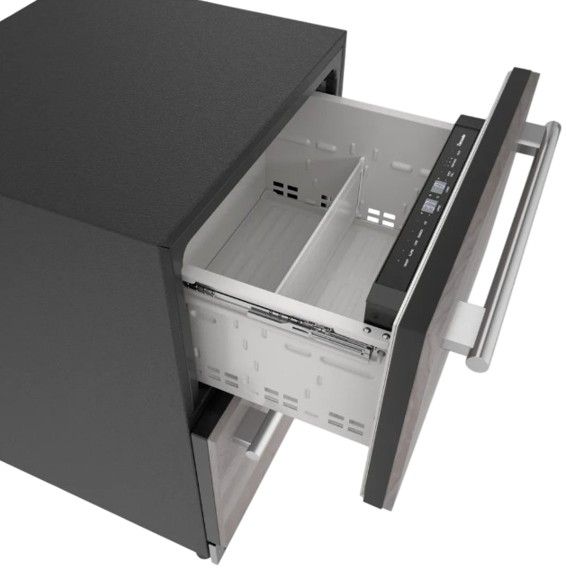 Thermador® Freedom® 24'' 4.3 Cu. Ft. Panel Ready Refrigerator/Freezer Drawer-2