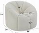 ACME Furniture Osmash White Swivel Accent Chair-2