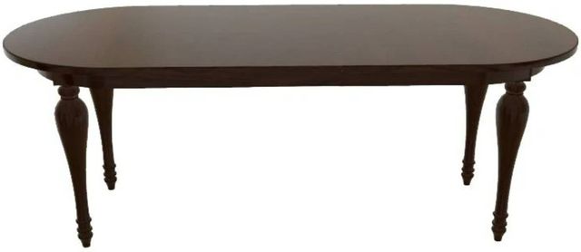 Mavin Customizable 72" Oval Extendable Dining Table with 12" Leaf-1
