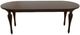 Mavin Customizable 72" Oval Extendable Dining Table with 12" Leaf-1