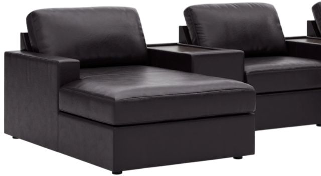 Signature Design by Ashley® ModMax II 5-Piece Black Sectional and Double Chaise with Storage Consoles-1