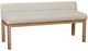 Artisan & Post by Vaughan-Bassett Joinery Labradoodle/Natural Oak Upholstered Bench-0