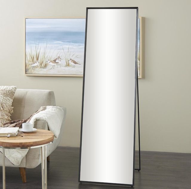 Deco Marche Black Foldable Floor Mirror-4