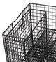 A & B Home 4-Piece Black Wire Basket Set-1