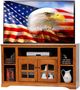 American Heartland Manufacturing Oak 55" TV Stand-1