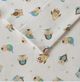 Olliix by True North by Sleep Philosophy Cozy Flannel Sand Owls Queen 100% Cotton Printed Sheet Set-1