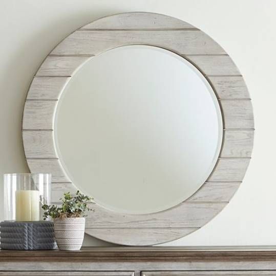Liberty Furniture Heartland Antique White Mirror-3