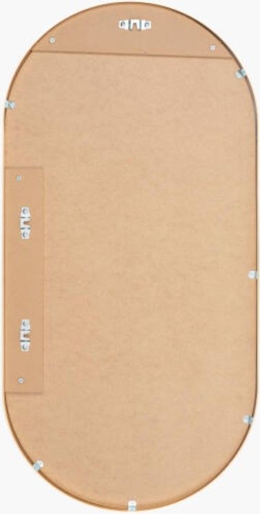 Surya Aranya Brushed Gold 20" Accent Mirror-2