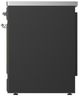 Ilve® Majestic III 30" Graphite Matte Pro Style Induction Range with Solid Door and Chrome Trim-2