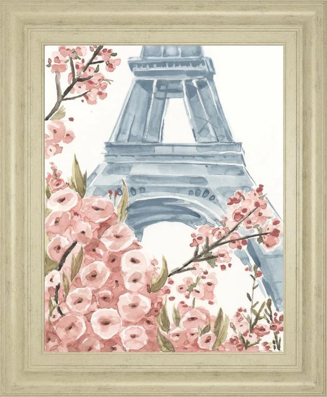 Classy Art Paris Cherry Blossoms I by Annie Warren Wall Art-0