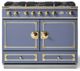 La Cornue CornuFe´ 110 43" Provence Blue Freestanding Dual Fuel Range-1