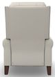 Best® Home Furnishings Customizable Joanna Leather High Leg Recliner with Dark Walnut Legs-2